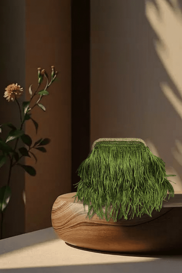Shoregrass Fringe Clutch - Image 2