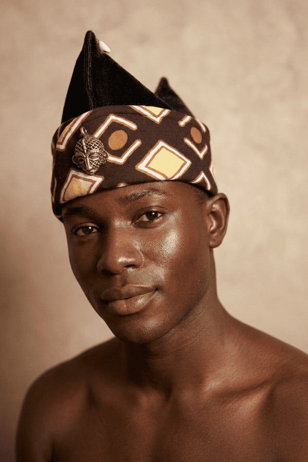 The Heritage Geometric Peak Cap