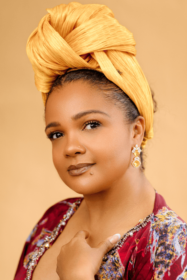 Maxi Turban — Pleated Knot