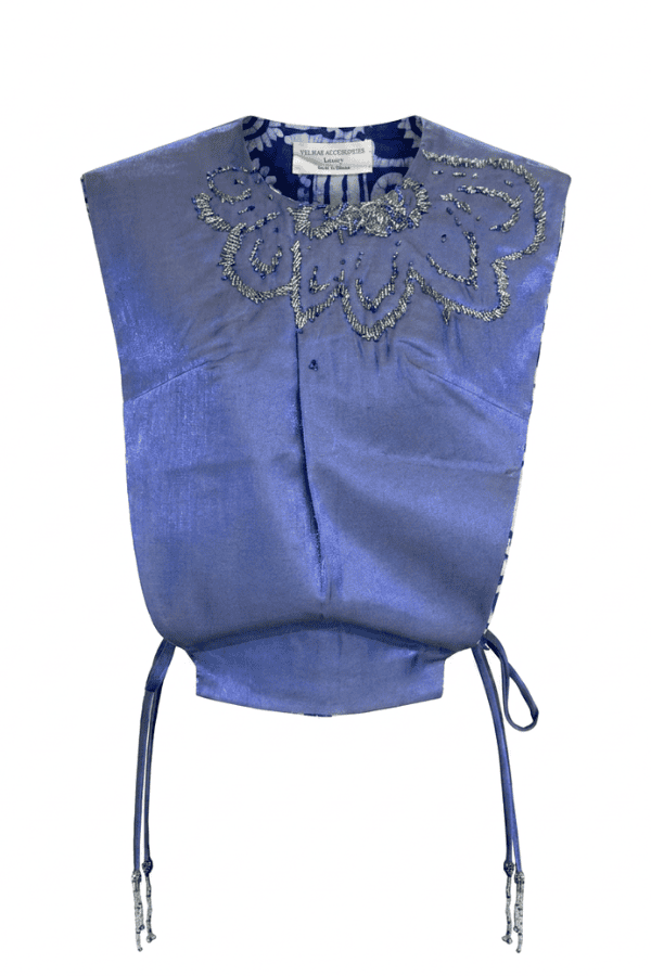 Tabard - Periwinkle Swirl Bib