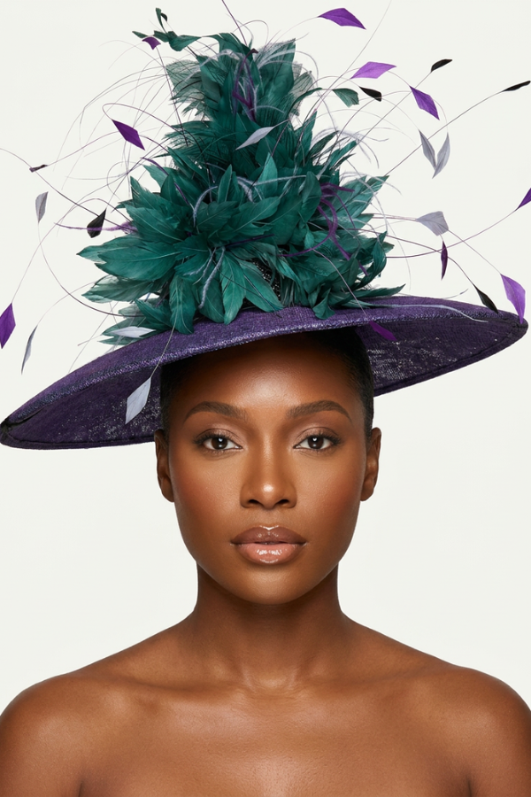Plum Feathered