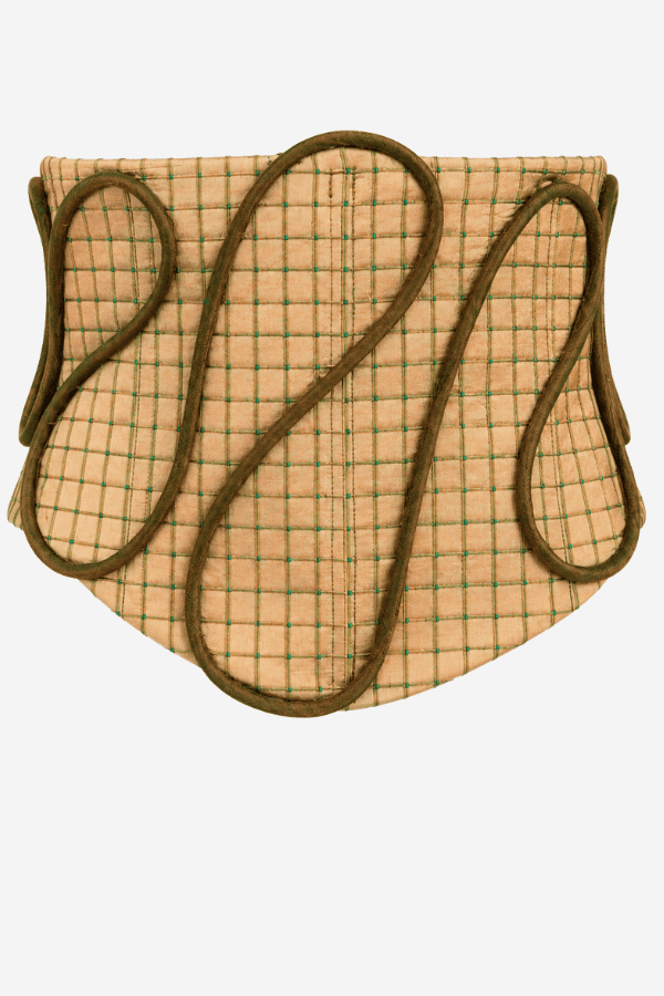 Zuri - Check Sculpt Belt
