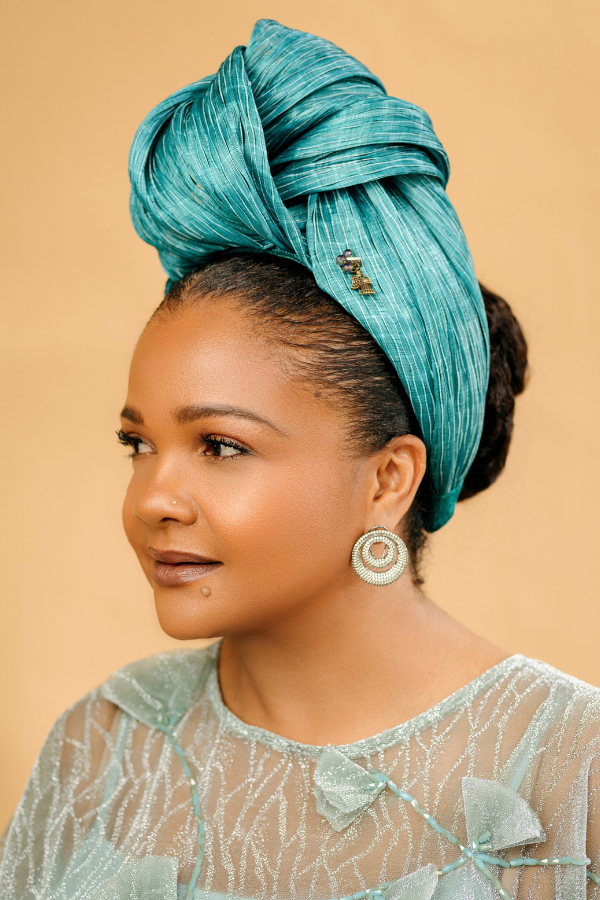 Maxi Turban — Pleated Knot
