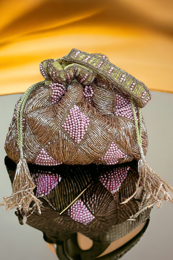 Rosewood Beaded Drawstring