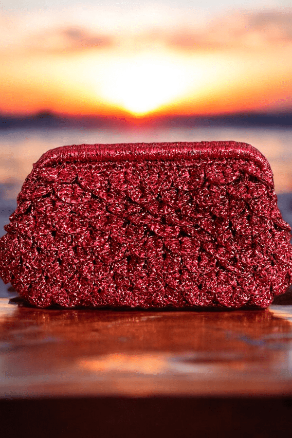 Sunset Elegance Clutch