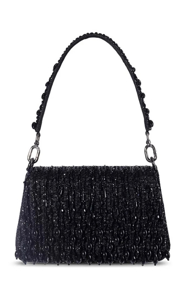 Midnight Beaded shoulder bag