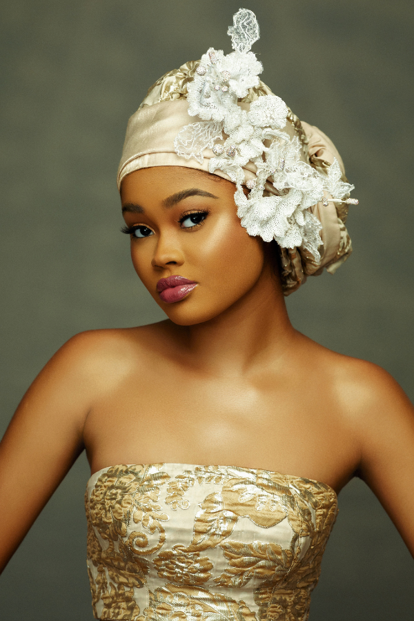 Aba / Abena, (two in one turban)