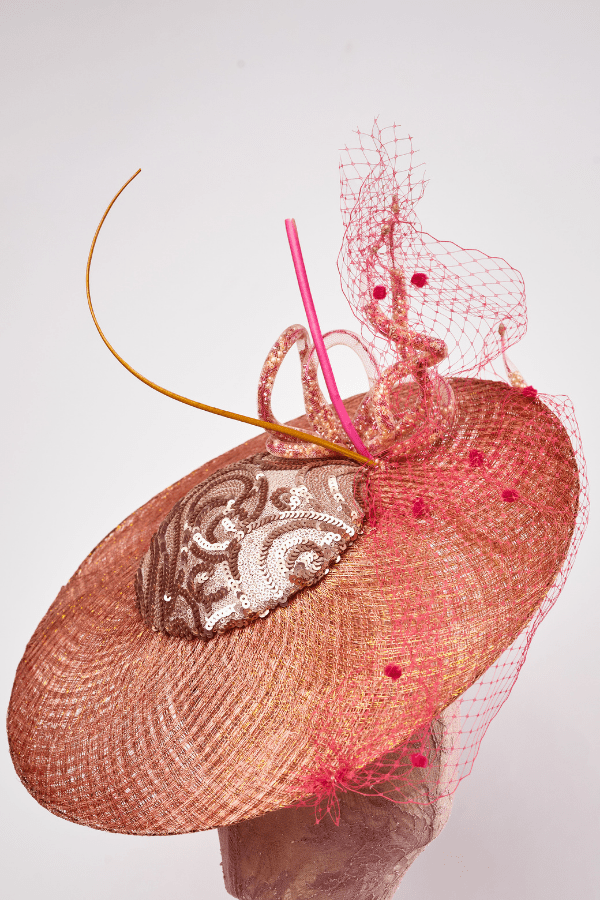Enchanted Rose Fascinator