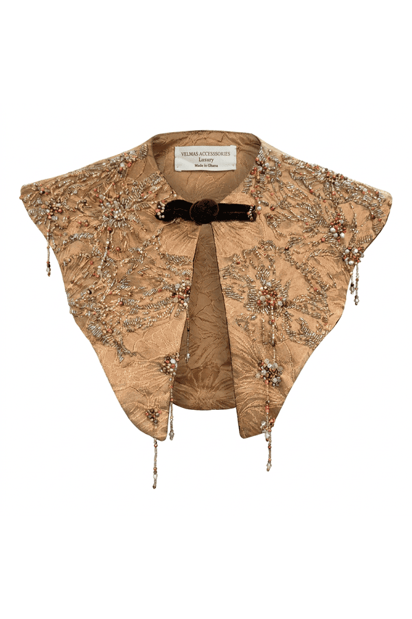 Gilded Brocade Collar